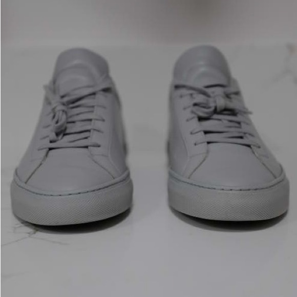 Grey common projects size 41 men’s leather shoes - Picture 5 of 6
